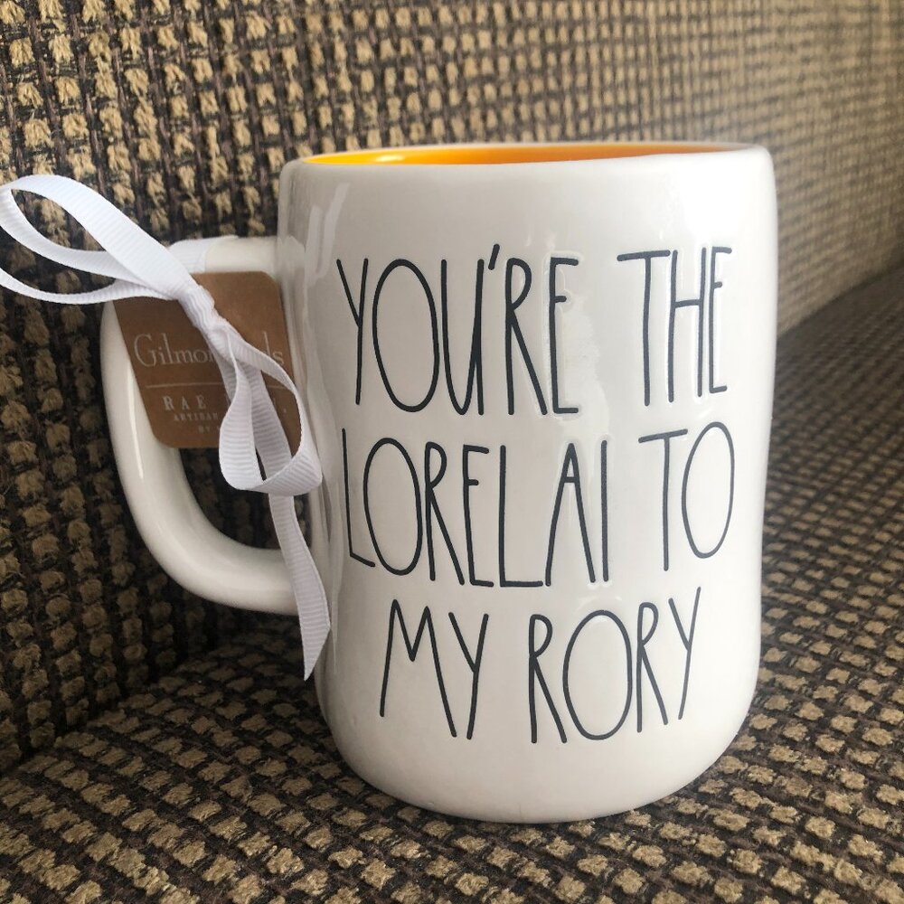 NWT Rae Dunn Gilmore Girls "You're The Lorelai To My Rory" Coffee Mug - Picture 2 of 6